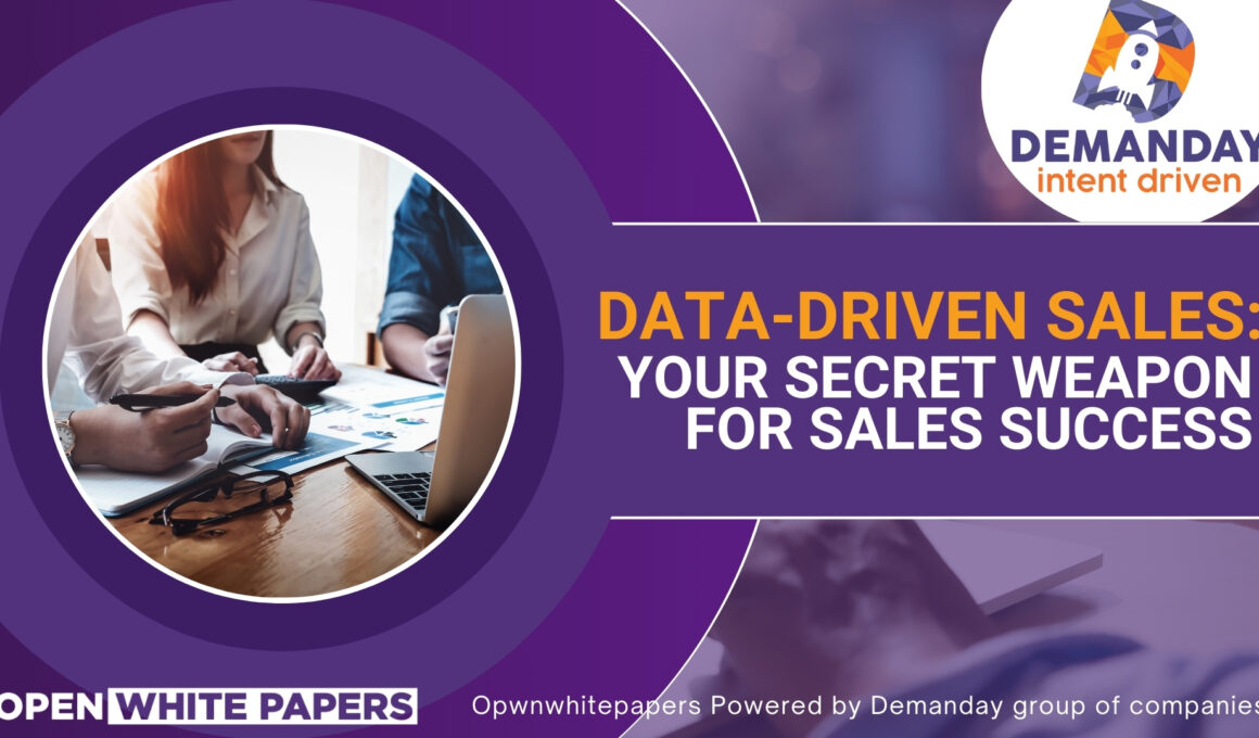 Data-Driven Sales